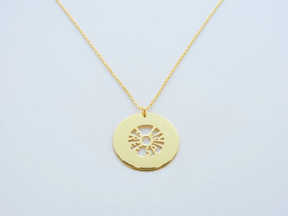 Kurshuni Gold Free Spirit Necklace