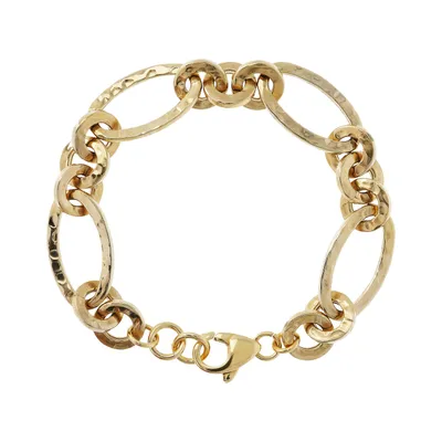 Etrusca Wide Link Bracelet