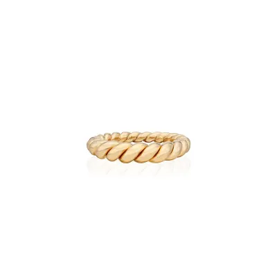 Anna Beck Tapered Twisted Ring Sz