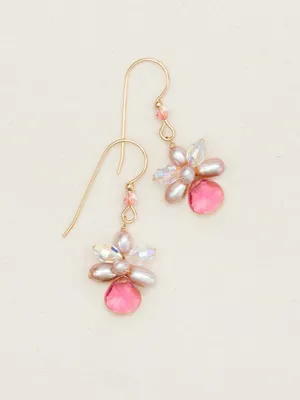 Holly Yashi Pink Remi Angel Earrings
