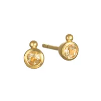 Satya Solar Plexus Chakra Stud Earring