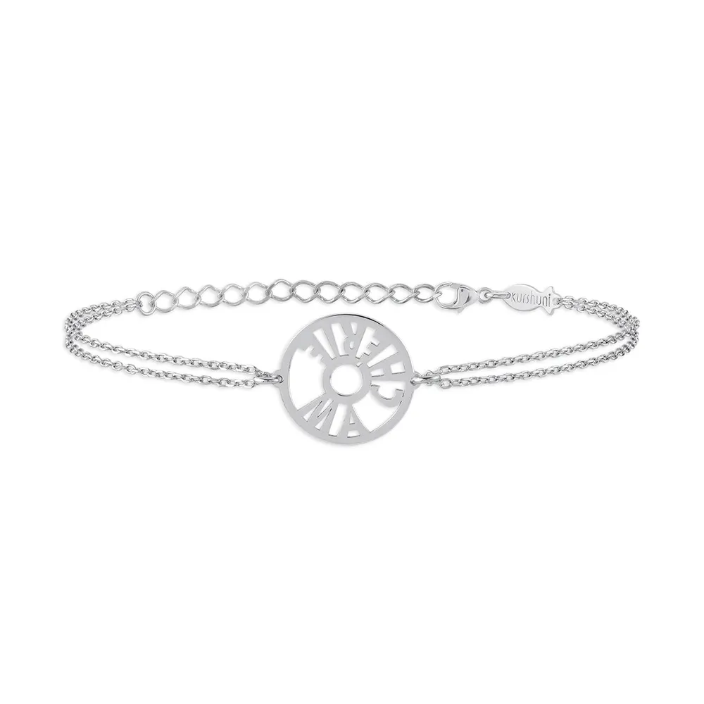 Kurshuni Silver Ma Cherie Bracelet