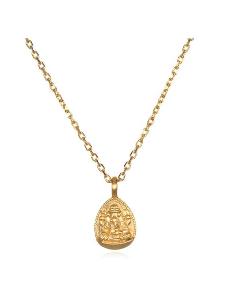 Satya Gold Ganesha Pendant Necklace