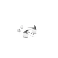 Jenny Bird Silver 'All Love' Stud Earrings