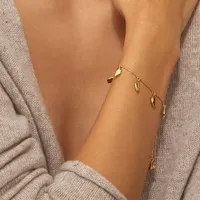 Jenny Bird Gold 'Foli' Slider Bracelet