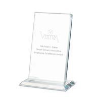 Small Slanted Glass Award