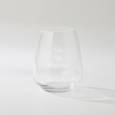 Luigi Bormioli Atelier Stemless Wine Glass