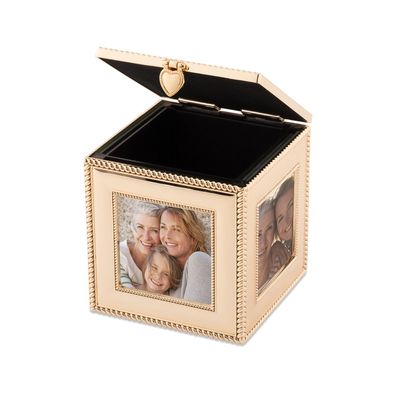 Gold Four Photo Cube