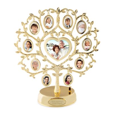 Gold Photo Musical Family Tree