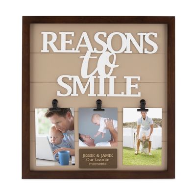 Reasons to Smile 3 Clip Wall Art