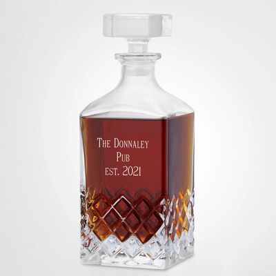 Personalized Hatch Decanter
