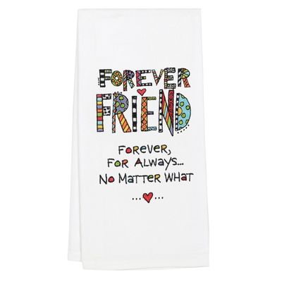 Our Name Is Mud Cuppa Doodle Forever Friend Tea Towel
