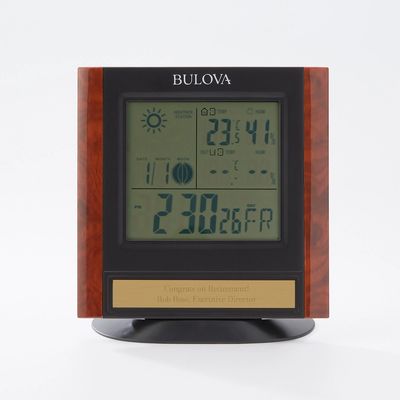 Bulova Forecaster Tabletop Clock