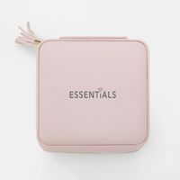 Pink Essentials Travel Jewelry Case