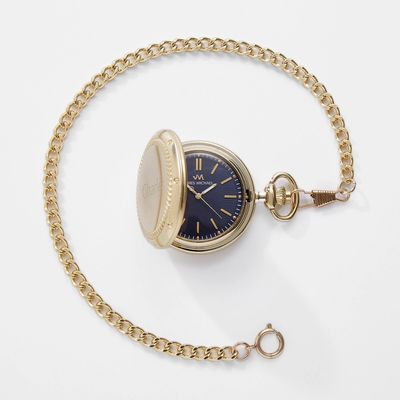 Gold Nautical Pocket Watch