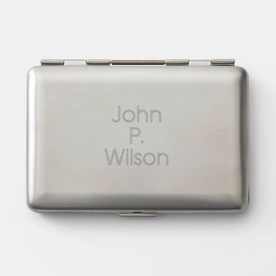 Iron Silver 6 Card Wallet