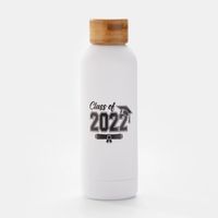 Class of 2022 White Stainless Steel Water Bottle