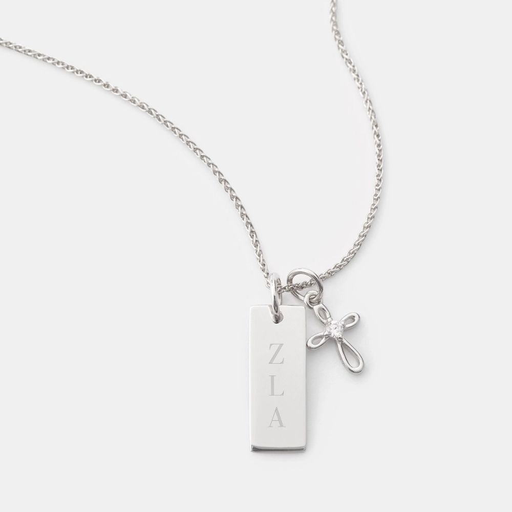 things remembered bar necklace