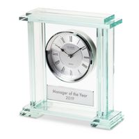 Glass Block Clock