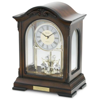 Bulova Crystal Pendulum Clock
