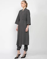 Kimono Sleeve Coat Dress