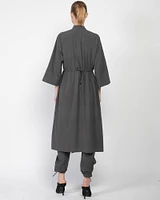 Kimono Sleeve Coat Dress