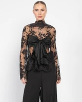 Lace Bow Bodice