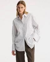 Oversized Striped Shirt