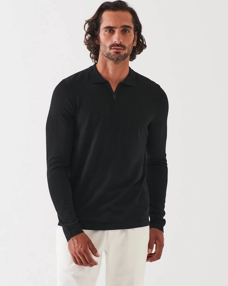 1/4 Zip Polo