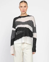 Geometric Graphic Sweater