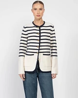 Nancy Stripe Cardigan