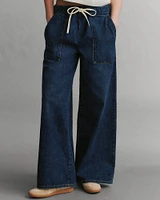 Drawstring Jeans