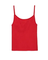 Rib Spaghetti Tank Top