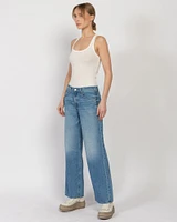 Low Spinner Sneak Jeans