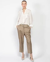 Men's Silk Trousers