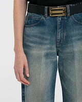 Straight Leg Jeans