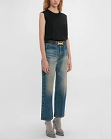 Straight Leg Jeans