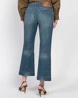 Cropped Kick Jeans