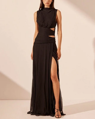 Claude Split Maxi Dress