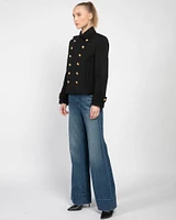 Ornella Crop Peacoat