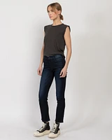 Mid Rise Dazzler Ankle Jeans