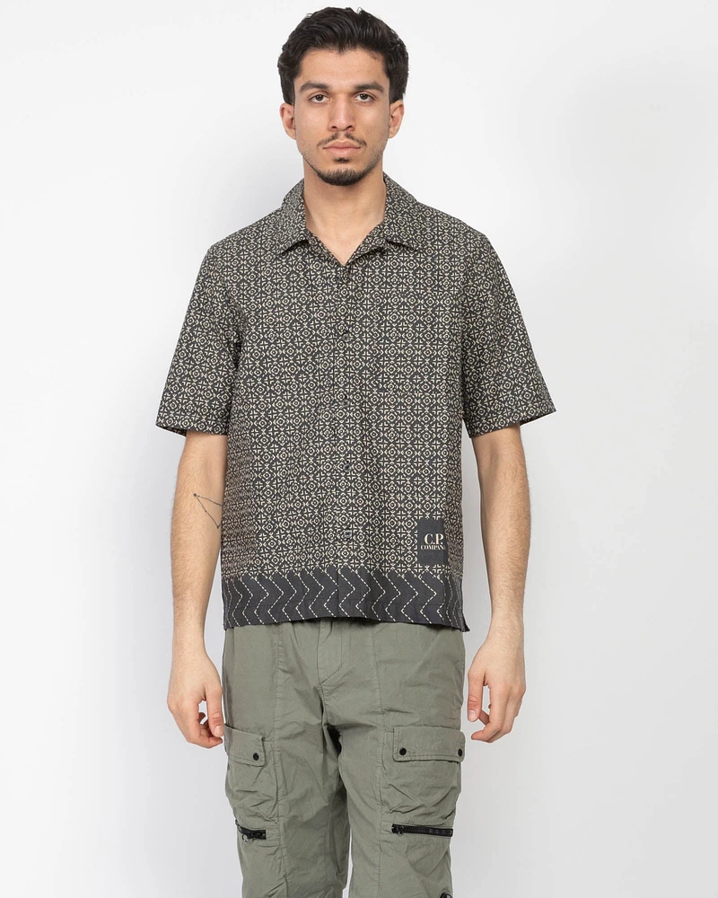 Baja Print Short Shirt