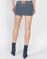 Denim Mini Skirt