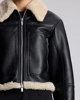 Avery Faux Shearling Jacket