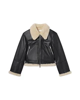 Avery Faux Shearling Jacket