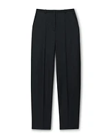 Low Waisted Trousers With Slits