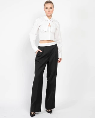 Pleated Trousers