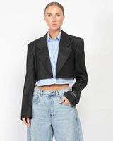 Crop Blazer