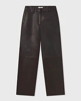 Leather Cigar Pants