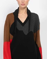 Foulard Knit Sweater